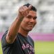 Casemiro, durante su presentación como nuevo jugador del Inter Miami este jueves, en el estadio Nu, en Miami (Estados Unidos). EFE/Alberto Boal