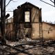 Una estructura dañada cerca de Le Porge, en el suroeste de Francia, este jueves. EFE/SOPHIE GARCIA