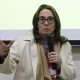 La decana de la Facultad de Derecho de la Universidad de Los Andes, Catalina Botero-Marino, habla durante la charla ‘Crisis climática en medio de crisis democrática‘ este sábado, en el marco del Festival Gabo en Bogotá (Colombia). EFE/ Carlos Ortega