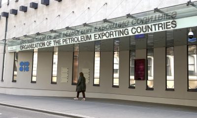 Imagen de archivo de la sede de la Organización de Países Exportadores de Petroleo (OPEP) en Viena. EFE/ Núria Morchón