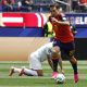 Fotografía del pasado 2 de julio, en la que puede verse al español Mikel Oyarzabal, durante el partido contra Austria, correspondiente a los dieciseisavos de final del Mundial 2026. EFE/ Lavandeira Jr