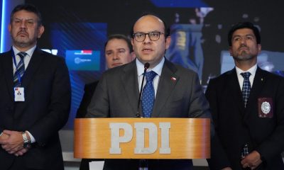 El subsecretario del Interior de Chile, Máximo Pávez, habla durante una rueda de prensa, en Santiago (Chile). EFE/ Alberto Peña