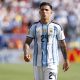 Fotografía del 19 de julio de 2026 en la que se observa a Enzo Fernández, de Argentina, al abandonar el campo tras ser expulsado durante el partido de la final del Mundial 2026 entre España y Argentina en Nueva Jersey (EE.UU.). EFE/SHAWN THEW