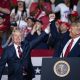 NORTH CHARLESTON (United States), 12/07/2026.- (FILE) United States President Donald Trump (R) greets US Republican Senator Lindsey Graham (L) of South Carolina during a campaign rally for his reelection at the North Charleston Coliseum, in North Charleston, South Carolina, USA, 28 February 2020 (reissued 12 July 2026). Lindsey Graham, Republican senator from South Carolina died on 12 July 2026 at the age of 71, according to a statement issued by his office. (Estados Unidos) EFE/EPA/AL DRAGO