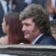 Fotografía del 28 de julio de 2026 del presidente de Argentina, Javier Milei, en Lima (Perú). EFE/ John Reyes Mejia