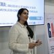 La directora general de Transsalud, la doctora Daniela Muñoz Jiménez, habla durante la presentación de las Guías de Atención Latinoamericana para la Salud Trans (GALA) este lunes, en Ciudad de México (México). EFE/José Méndez
