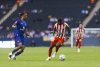 El delantero nigeriano del Atlético de Madrid Ademola Lookman (d), durante el partido amistoso disputado este sábado entre el Atlético de Madrid y el Manchester United, en Estocolmo (Suecia). EFE/Atlético de Madrid
