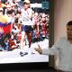 Fotografía del pasado 2 de junio, en la que puede verse al ecuatoriano Jefferson Pérez, durante una entrevista concedida a EFE. EFE/Ballesteros