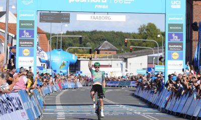 El ciclista noruego Storm Ingebrigtsen (Uno-X Mobility) se impuso desde la fuga en la cuarta etapa de la Vuelta a Dinamarca, que se disputa entre el 29 de julio y el 2 de agosto, en la primera etapa de esta edición que no ganó Wout van Aert (Visma), si bien conservó el liderato de la general. EFE/EPA/Claus Bech