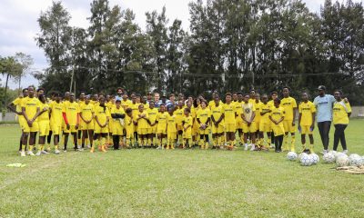 El Villarreal celebra esta semana su primer campus en Kenia, una iniciativa de su academia internacional junto a New Hera Interconnection, abierta a niños y niñas de categorías sub-8 a sub-19, en un campo de Don Bosco Utume, en Nairobi. EFE/Diego Nicolás Alonso