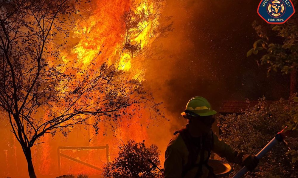 EFE/EPA/SPOKANE VALLEY FIRE DEPARTMENT HANDOUT HANDOUT EDITORIAL USE ONLY/NO SALES