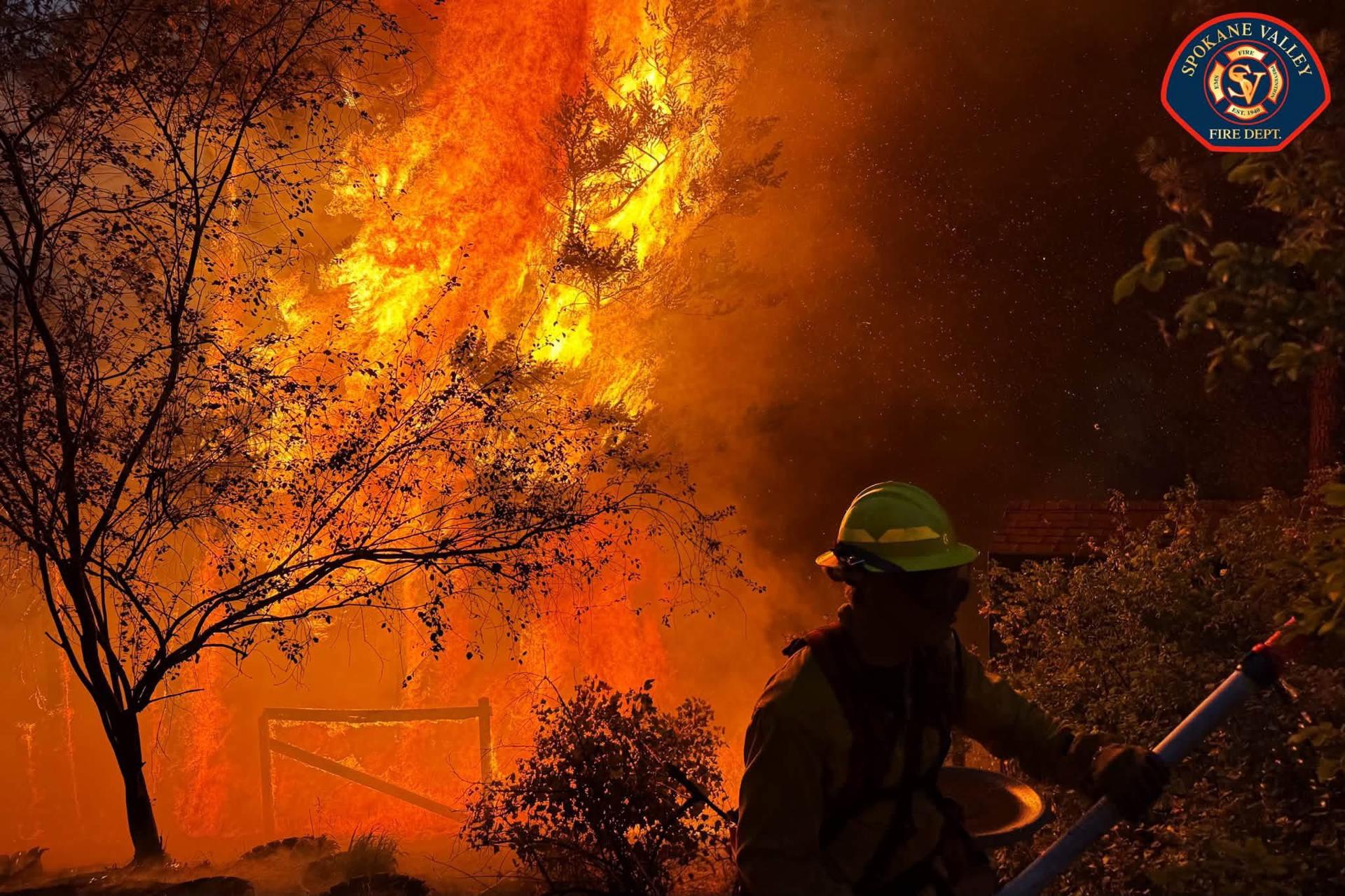 EFE/EPA/SPOKANE VALLEY FIRE DEPARTMENT HANDOUT HANDOUT EDITORIAL USE ONLY/NO SALES