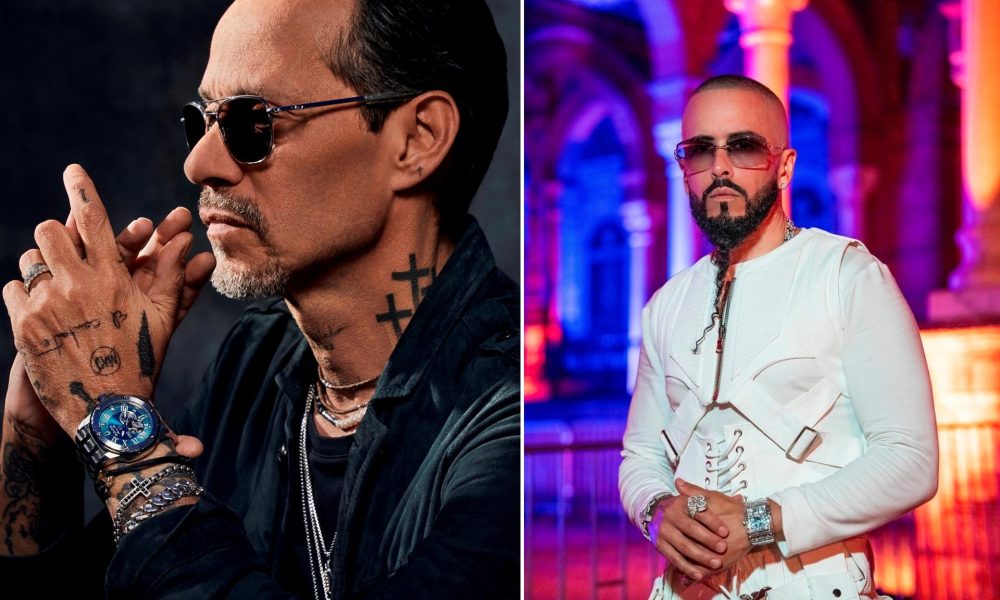 Combo de fotografías cedidas por la cadena estadounidense TelevisaUnivision donde aparece el salsero Marc Anthony (i) y el reguetonero Yandel (d), quienes serán distinguidos como Agentes de Cambio en la primera edición de los Premios Juventud en Europa, según anunció este martes la compañía. EFE/TelevisaUnivision /SOLO USO EDITORIAL /NO VENTAS /SOLO DISPONIBLE PARA ILUSTRAR LA NOTICIA QUE ACOMPAÑA /CRÉDITO OBLIGATORIO