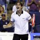 El estadounidense Taylor Fritz celebra el pase a la final del Abierto de Washington tras vencer a su compatriota Brandon Nakashima. EFE/EPA/WILL OLIVER