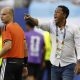 Bubista, seleccionador de Cabo Verde, en un momento del partido de dieciseisavos de final del Mundial 2026 disputado contra Argentina, en el estadio Hard Rock en Miami (Estados Unidos). EFE/ Alberto Estevez