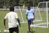 El Villarreal celebra esta semana su primer campus en Kenia, una iniciativa de su academia internacional junto a New Hera Interconnection, abierta a niños y niñas de categorías sub-8 a sub-19, en un campo de Don Bosco Utume, en Nairobi. EFE/Diego Nicolás Alonso
