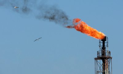 Imagen de archivo de una plataforma petrolífera en el Mar Negro cerca de Constanta en Rumanía. EFE/Str