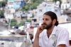 El actor palestino Karim Daoud Anay habla durante una entrevista con EFE este viernes, en Guanajuato (México). EFE/Luis Ramírez