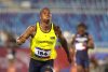 Ronal Longa, de Colombia, compite en la final de los 100 metros masculino durante los XXV Juegos Centroamericanos y del Caribe Santo Domingo 2026, en Santo Domingo (República Dominicana). EFE/ Orlando Barría