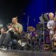 Músicos se presentan en el marco de la celebración de los 125 años de Louis Armstrong este lunes, en el Bronx Music Hall, en Nueva York (Estados Unidos). EFE/ Angel Colmenares