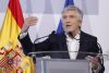 - El ministro del Interior, Fernando Grande-Marlaska, durante la rueda de prensa que ha ofrecido este martes en Madrid tras asistir a la reunión del consejo extraordinario de ministros del Interior de la UE celebrada de manera telemática, para analizar la situación tras la crisis migratoria ocurrida en Ceuta la pasada semana. EFE/ Chema Moya
